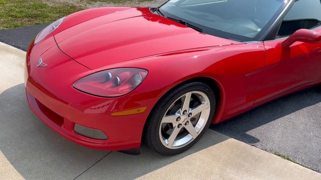 2006 Corvette Coupe Red 76,000 miles Z51 смотреть онлайн