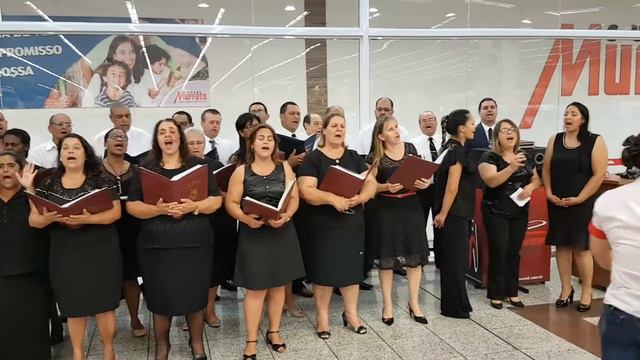 Coral O Brasil p/ Cristo Ana Rosa (Muffato Cambé) Louvor: Maranata смотреть онлайн