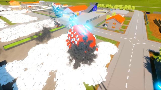 БИТВА ЗА КОНТЕЙНЕРЫ! ПОЕЗД ПОЖИРАТЕЛЬ SCP TRAIN EATER, СВЕТОФОРОГОЛОВЫЙ, МУЛЬТЯШНЫЙ КОТ В БРИК РИГС смотреть онлайн