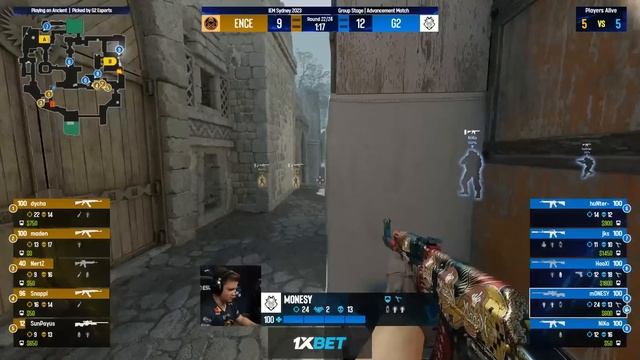 GROUP FINAL! - G2 vs ENCE - HIGHLIGHTS - IEM Sydney 2023 l CS2 смотреть онлайн