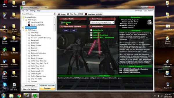 [Tutorial] Flawless Widescreen: KotOR and TSL