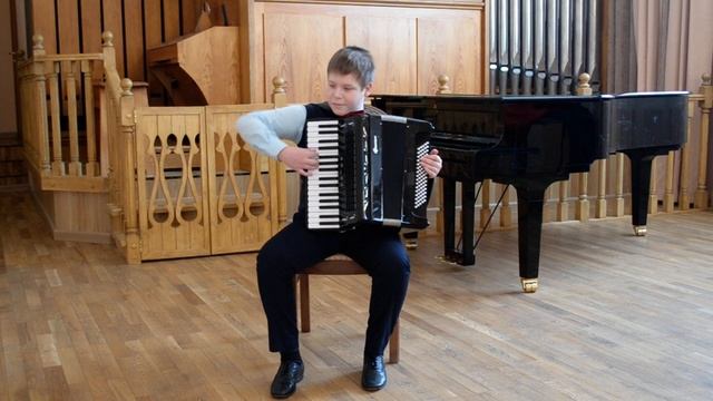 Климов Дмитрий (10 лет), аккордеон (соло), средняя группа смотреть онлайн