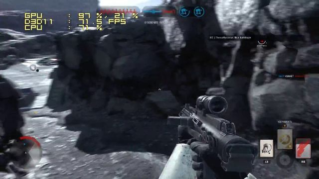 Star Wars Battlefront 2015 i3 550 GTX750ti (3.989Герц) смотреть онлайн