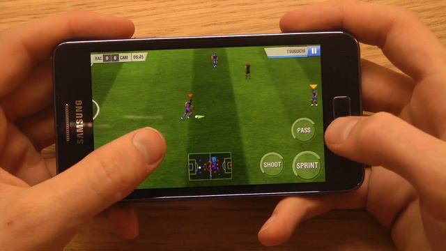 Real Football 2013 Galaxy S2 Plus Gameplay Review смотреть онлайн
