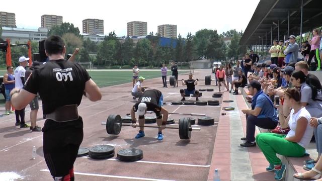 Кластер на 3 повторения - 111/115/120кг. Кубок чемпионов 2017 смотреть онлайн