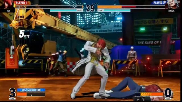 KOF XV - Iori vs Rugal Hard CPU | Gamerz KHI смотреть онлайн