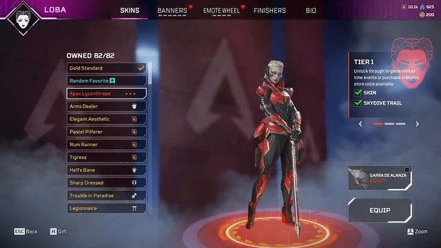 LOBA MYTHIC SKIN - Apex Legends Season 19 смотреть онлайн