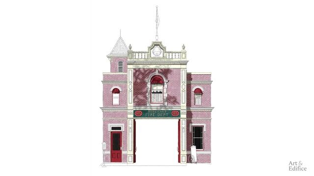 Disneyland Firestation || Procreate Timelapse Painting Process смотреть онлайн