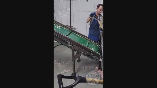 Конвейер, видео от заказчика