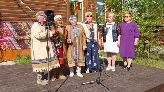 Эвенки. На открытии выставки "Северная мозаика" 5 июня 2023г смотреть онлайн