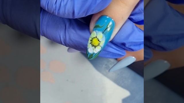 ромашки на ногтях смотреть онлайн