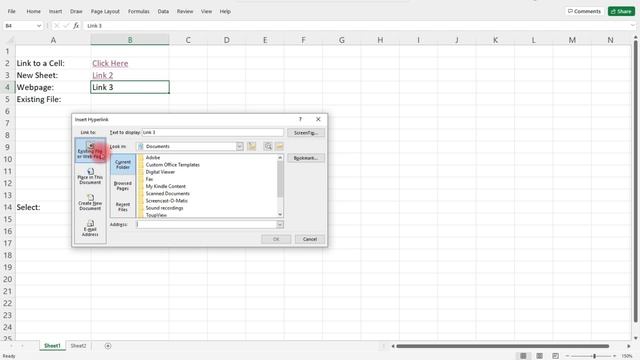 How To Use HyperLinks In Excel смотреть онлайн