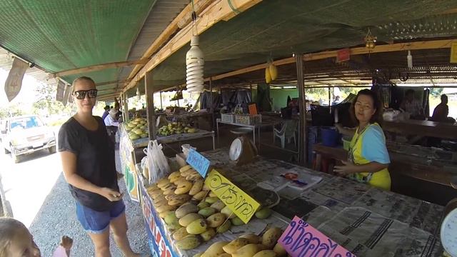 Хуахин Рынок с СУПЕР Дешевыми МАНГО !!!