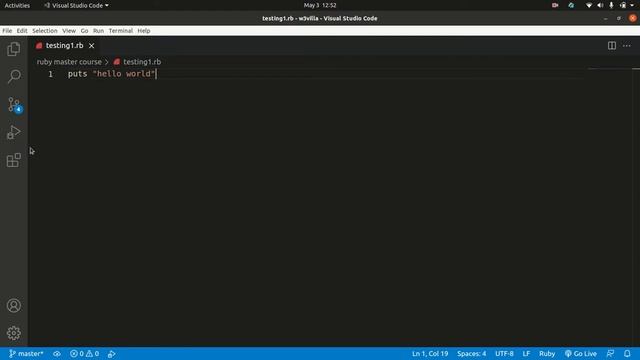 How To Run Ruby Program In VS Code | Configure Visual Studio For Ruby 2022 | Ruby Master Course #2 смотреть онлайн