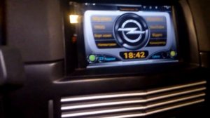 Планшет в автомобиле Опель астра