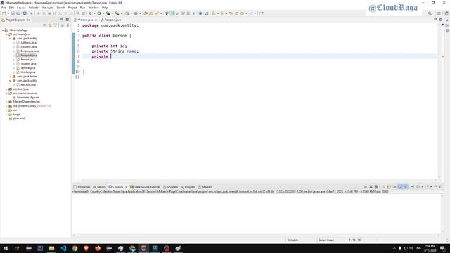 Hibernate-03. One to One mapping in Hibernate in Action 1 |#cloudraga #Hibernate_by_CloudRaga смотреть онлайн