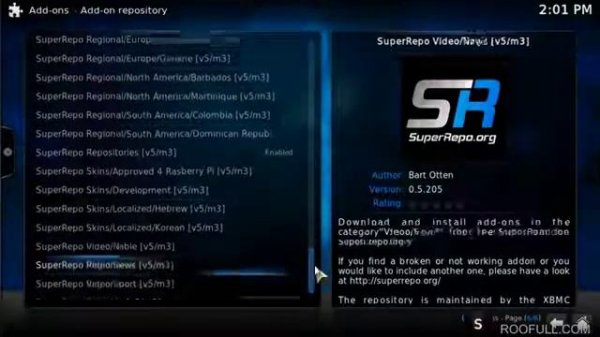 How to use the New SuperRepo repository in your XBMC Kodi