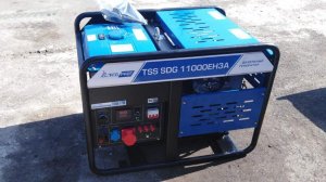 10 кВт Дизель генератор TSS SDG 11000EH3A | Портативный | Агрегат | Красноярск
