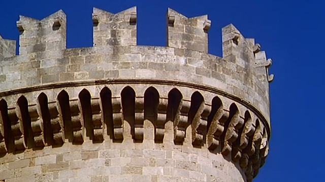 111. Греция, Родос. Наследие ЮНЕСКО (UNESCO).