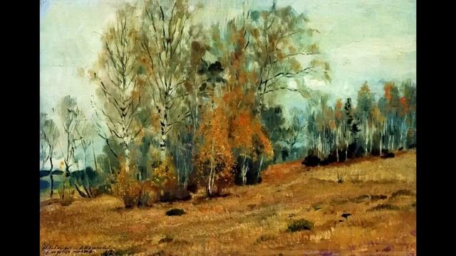 Картины пейзажиста Левитана, Исаака Ильича под спокойную музыку. смотреть онлайн