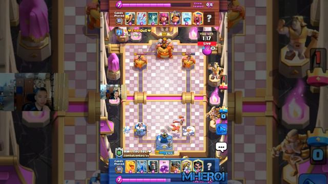 tec tec Goblin Giant sparky rage vs hard Counter in Clash Royale смотреть онлайн