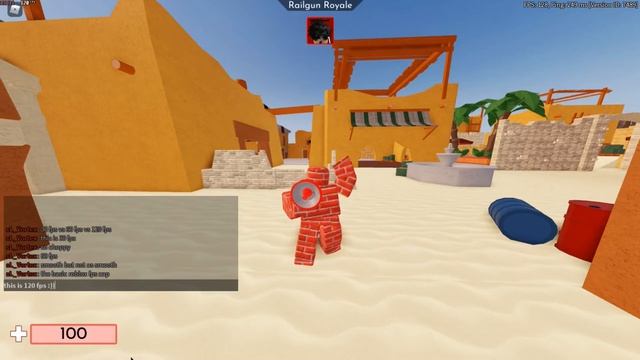 30fps Vs 60fps Vs 120fps | Roblox