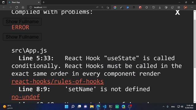 Learn React in Arabic - #15 - Rules of Hooks смотреть онлайн