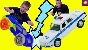 Догнали МАШИНКИ Полиция против Преступников!!! Игорюша проверяет РЕАКЦИЮ!