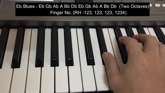 Eb Blues Scales смотреть онлайн