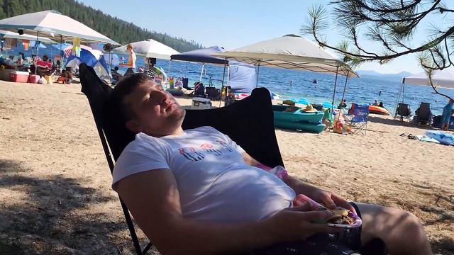 США Поехали на озеро под Канадой Priest Lake/ Отдыхаем и купаемся/ Закат USA смотреть онлайн