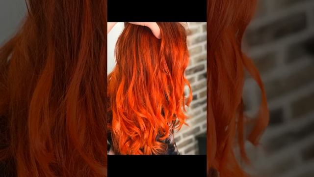 Яркий балаяж / Красное окрашивание волос балаяж (balayage) / Минск смотреть онлайн
