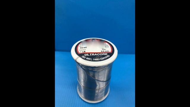 ตะกั่ว บัดกรี ULTRACORE 60/40 หนัก 1 LB ขนาด 0.8 mm มีฟลักซ์ในเส้นตะกั่ว смотреть онлайн