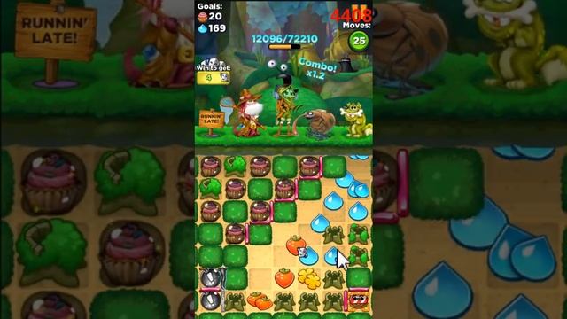 Best Fiends Level 4406 - 4410 - Walkthrough | AppsWalkthroughTutorial ✔️ смотреть онлайн