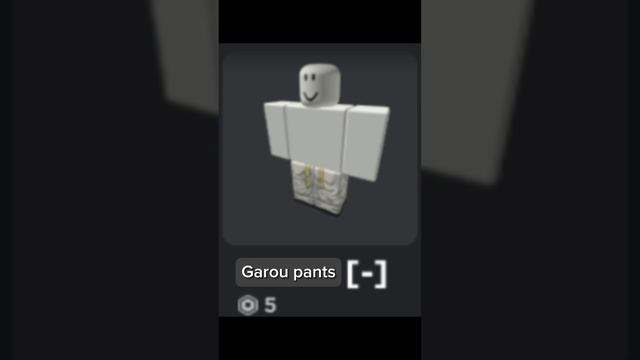Garou roblox avatar#Roblox#outfit idea смотреть онлайн