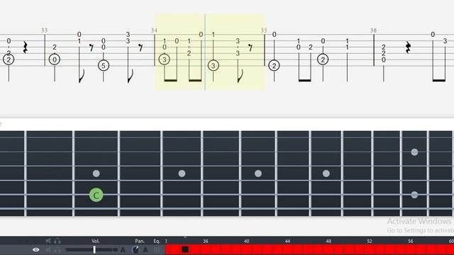 Guitar Tab - Grasswalk (Plants vs Zombies) OST Fingerstyle Tutorial Sheet Lesson #Anp смотреть онлайн