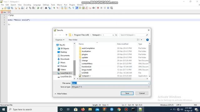 Xampp Part3 (How to Create a Php file and run using Xampp Server By Jai Rajpal) смотреть онлайн