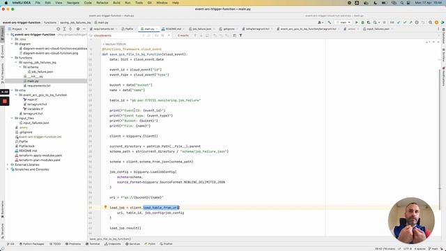 Event Driven Cloud Function : Exécution de la Cloud Function en Python смотреть онлайн