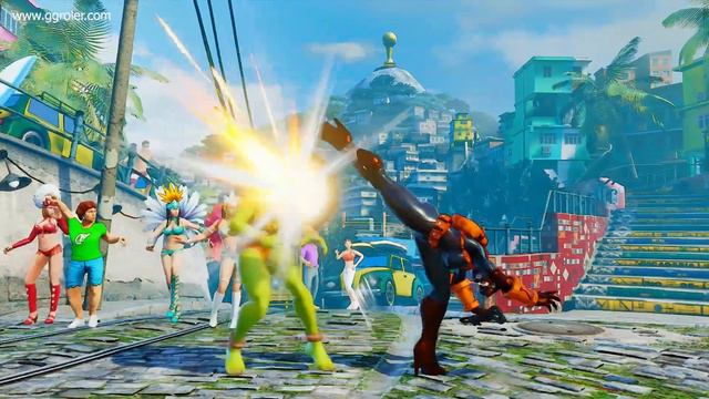 Street Fighter V 🤜 Laura 🆚 Poison [PC MOD] смотреть онлайн