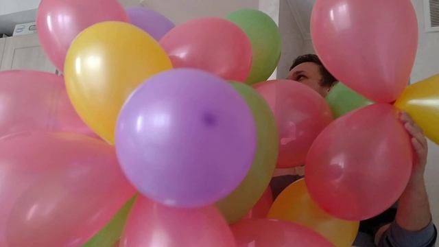 Popping balls воздушных шариков на эмоциях :) смотреть онлайн