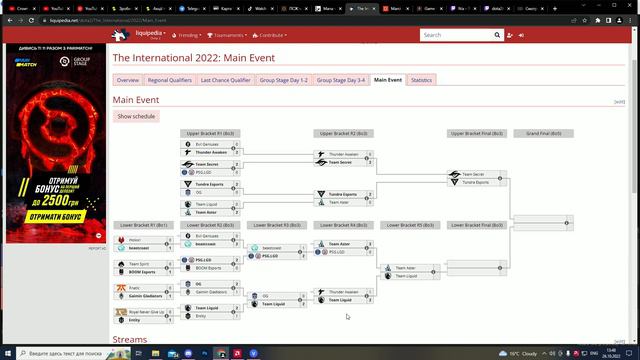 Кто выиграет The International 2022 ??? смотреть онлайн
