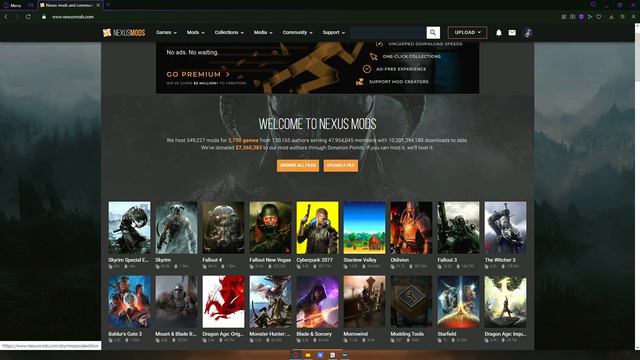 Como instalar MODS no SKYRIM⚙️ (melhor método✔️) смотреть онлайн