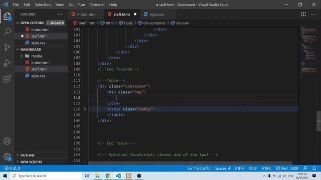 Bootstrap Dashboard Interface Design смотреть онлайн