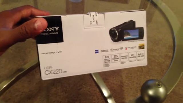 My new camcorder- Sony HDR-CX-220 смотреть онлайн