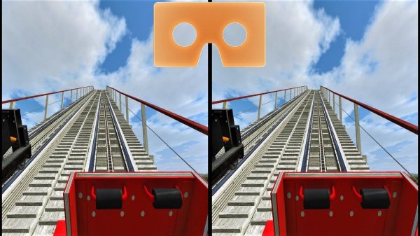 Roller Coaster 11 Американские Горки для VR очков 3D SBS VR box video