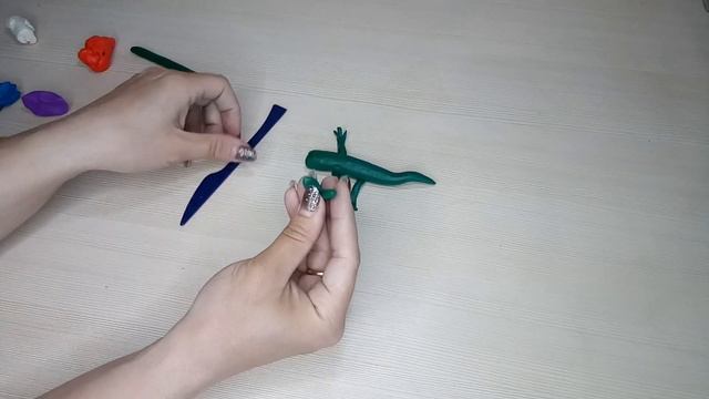 ящерица, пластилин смотреть онлайн