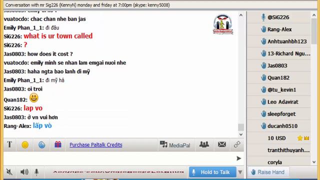 Vol.211 - English Conversation on Paltalk to Kenny N - Track 2106 смотреть онлайн