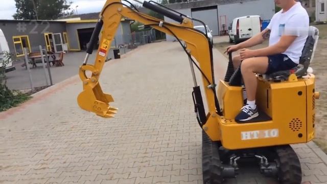 Техника для работы заводов предприятий Мини-экскаватор для раскопок Обзор. Сравнение. Купить. Отзыв смотреть онлайн