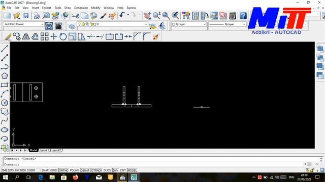 BASIC 6 AUTOCAD MITT CILEGON M.AZIKRI MARTIO смотреть онлайн
