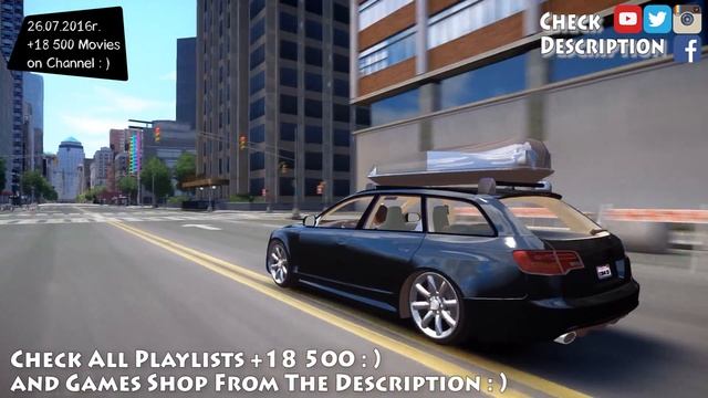 Audi A6 Avant Stanced 2012 v2 0 - GTA IV ENB - 2.7K / 1440p ! _REVIEW смотреть онлайн