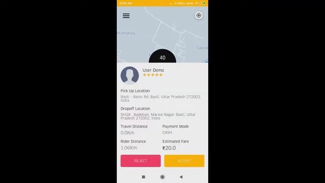 Oralcab Driver Android App Demo Video - Earn With Oral CAb смотреть онлайн